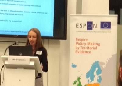 The Impact Lab presenting at the international ESPON conference