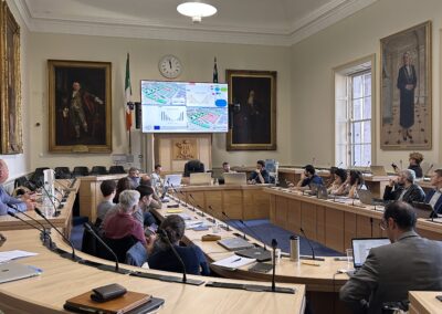 Co-leading a stakeholder analysis workshop in Dublin